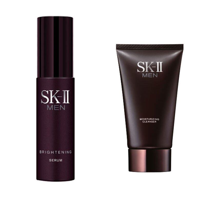 SK-II 男士活能亮膚精華含經典成分 Pitera™及 Vibrant Bright Complex™ 獨特成分,能改善膚色及膚質,提昇肌膚光澤。 SK-II 男士活能亮膚精華含經典成分 Pitera™及 Vibrant Bright Complex™ 獨特成分,能改善膚色及膚質,提昇肌膚光澤。