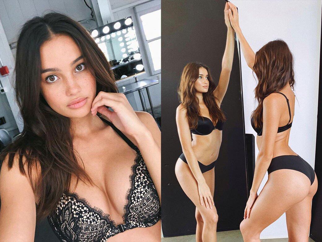 21 歲的 Kelsey Merritt 今年五月首次為品牌拍攝新的內衣系列 21 歲的 Kelsey Merritt 今年五月首次為品牌拍攝新的內衣系列