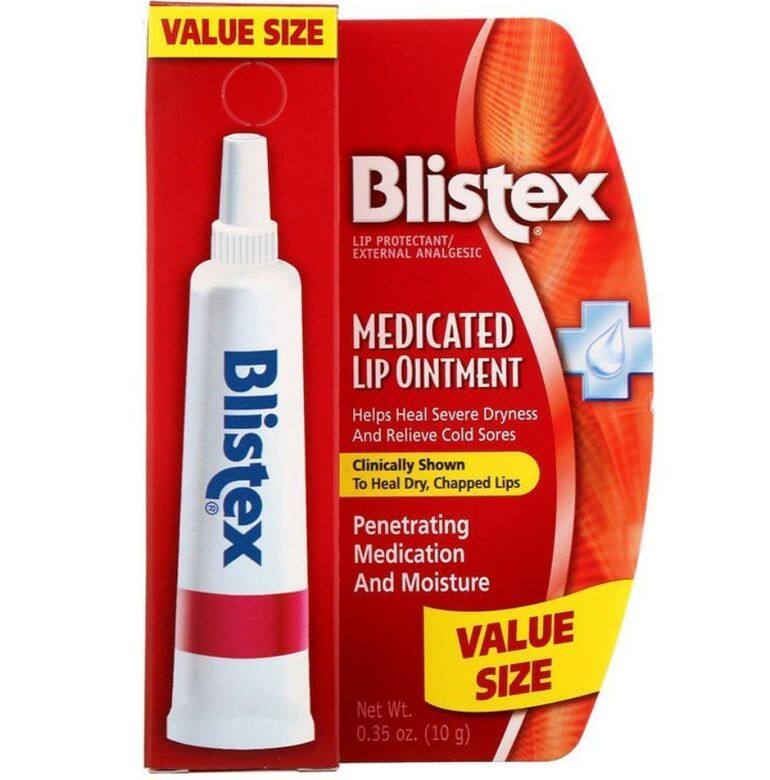 針對治療唇瘡、嘴唇乾裂的Blistex藥用性潤唇膏，專門治療唇瘡、嘴唇乾裂、嘴角