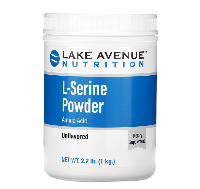 Lake Avenue Nutrition, L-絲氨酸補充劑，原味，2.2 磅（1 千克）