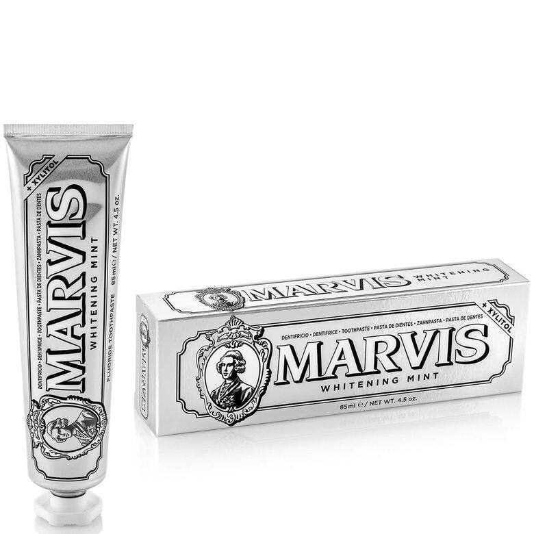 牙膏品牌Marvis被稱爲「牙膏界的愛馬仕」，這款經典美白牙膏配方天然零刺激