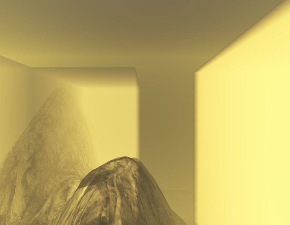 作品《Space between the light glows》的數碼影像記錄。 作品《Space between the light glows》的數碼影像記錄。