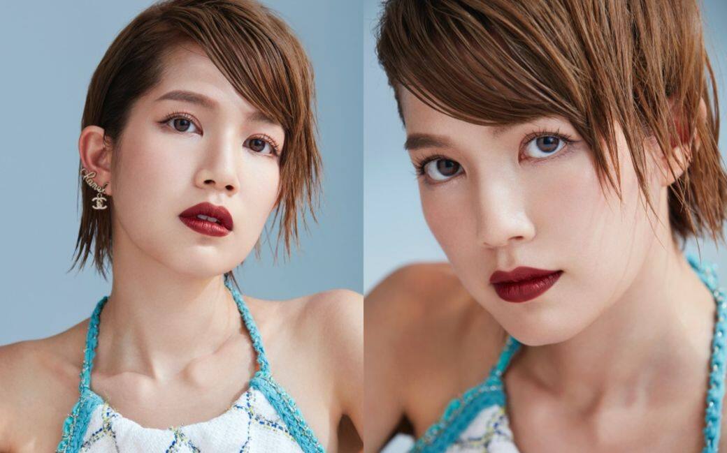 Chloe So蘇皓兒唇上的#267 Rouge Audacieux 紅酒棕色唇色,讓平時甜美的她看起來散發另 Chloe So蘇皓兒唇上的#267 Rouge Audacieux 紅酒棕色唇色,讓平時甜美的她看起來散發另