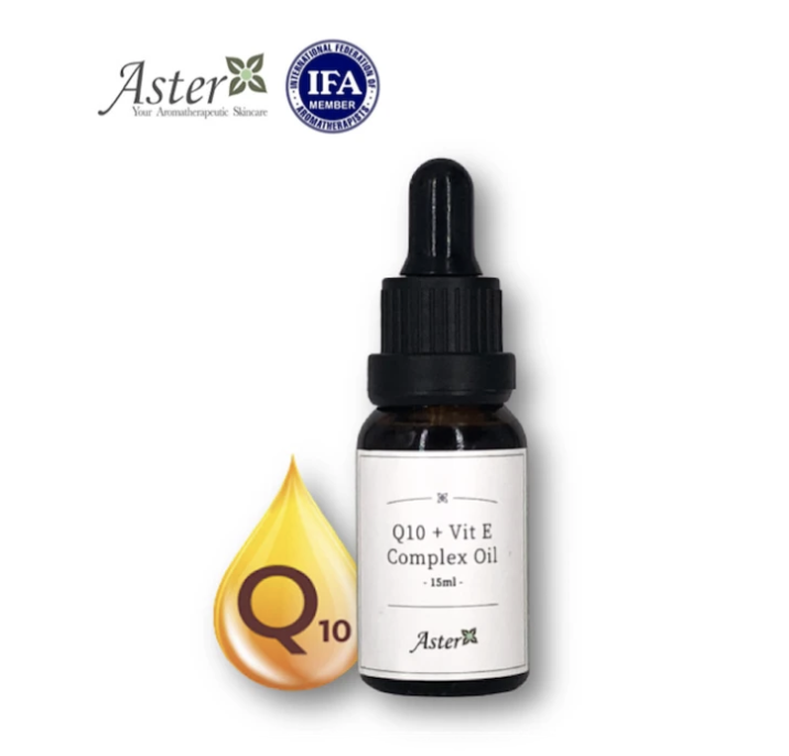 Aster Aroma Q10 + Vit E 抗氧精華油 15ml Aster Aroma Q10 + Vit E 抗氧精華油 15ml