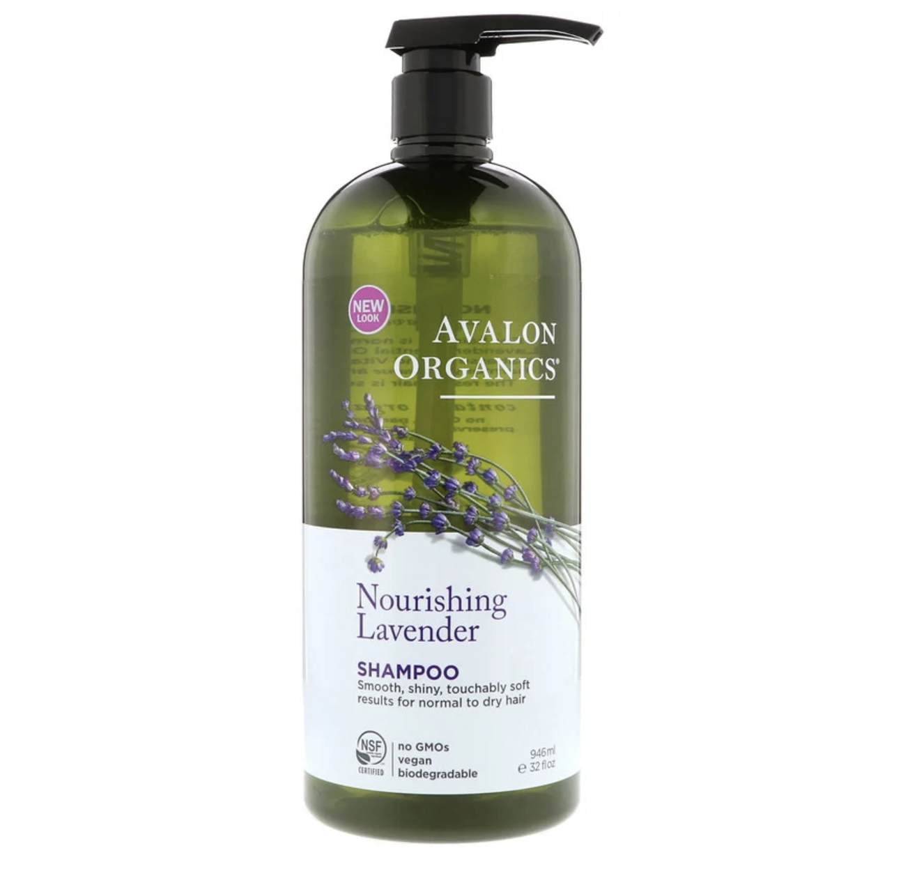 Avalon Organics, 薰衣花草滋養洗髮水,32液量盎司(946毫升) Avalon Organics, 薰衣花草滋養洗髮水,32液量盎司(946毫升)
