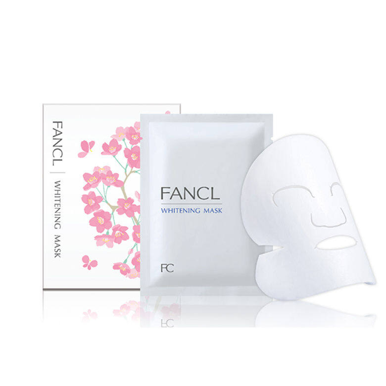 2021美白面膜推薦：FANCL Whitening Mask 限量版活氧祛斑面膜 $340／6片