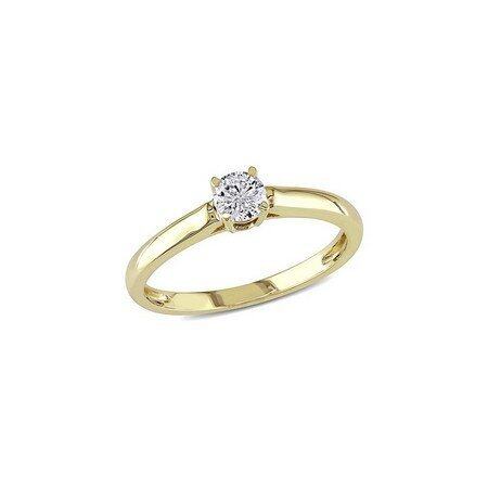 AMOUR Diamond TW Fashion Ring 14k Yellow Gold AMOUR Diamond TW Fashion Ring 14k Yellow Gold