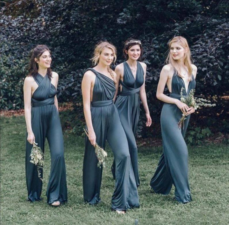 讓姊妹團型格起來，不穿裙改穿豪邁的jumpsuits吧！是今年大熱潮流。Photo: Instagram@Marylenexposito