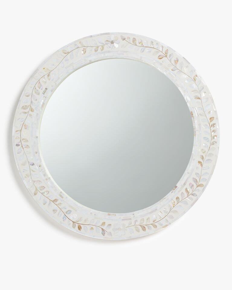 珍珠母貝圓鏡