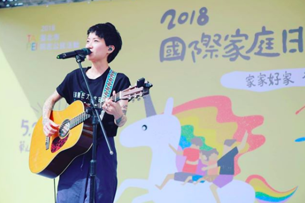 盧凱彤在2015年重投樂壇並到台灣發展音樂,也正正在一次音樂節活動中與余靜萍重逢, 盧凱彤在2015年重投樂壇並到台灣發展音樂,也正正在一次音樂節活動中與余靜萍重逢,