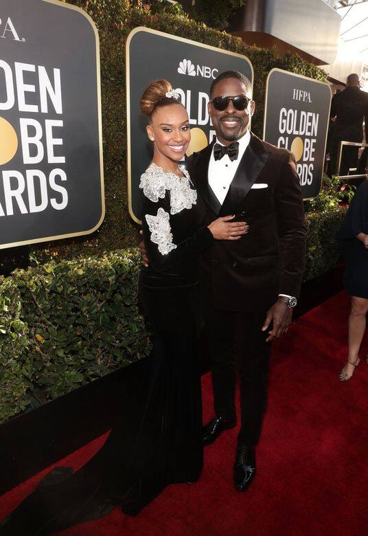 Ryan Michelle Bathe and Sterling K. Brown