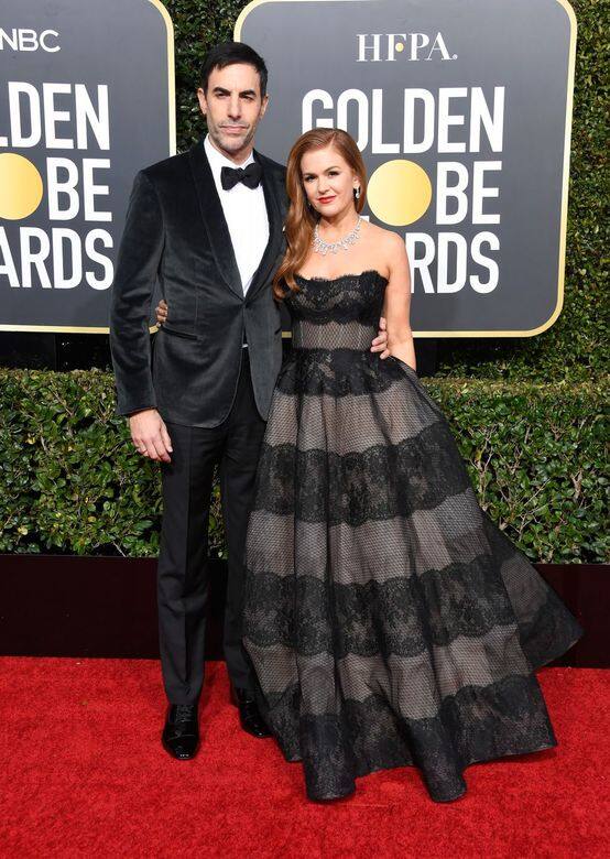 Sacha Baron Cohen and Isla Fisher Sacha Baron Cohen and Isla Fisher