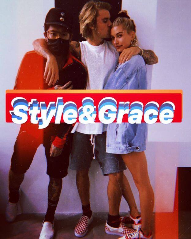 Justin Bieber 和 Hailey Rhode 的合照 Justin Bieber 和 Hailey Rhode 的合照