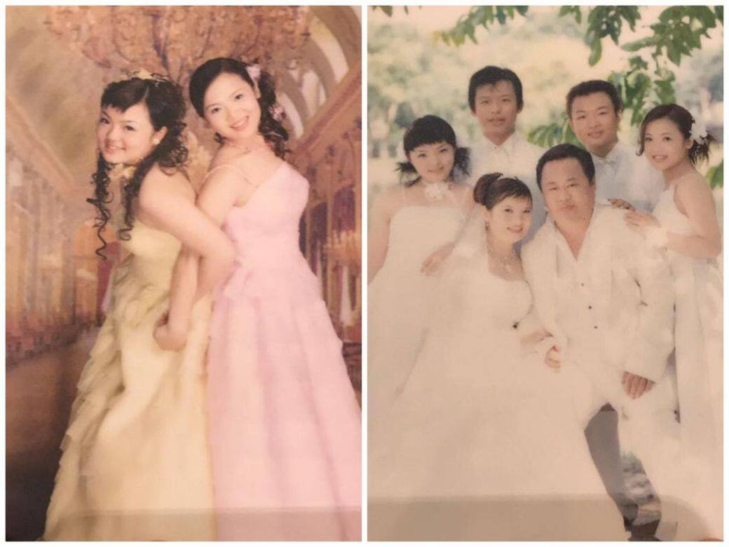 徐佳瑩同場加映她小時候的「婚紗照」,表示十幾歲時曾被爸媽帶去拍全家 徐佳瑩同場加映她小時候的「婚紗照」,表示十幾歲時曾被爸媽帶去拍全家