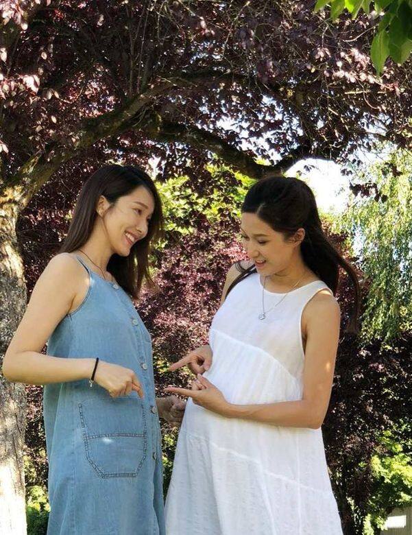 李亞男和圈中閨密鍾嘉欣姐妹情深,兩人甚有淵緣,在入行之前已經認識 李亞男和圈中閨密鍾嘉欣姐妹情深,兩人甚有淵緣,在入行之前已經認識