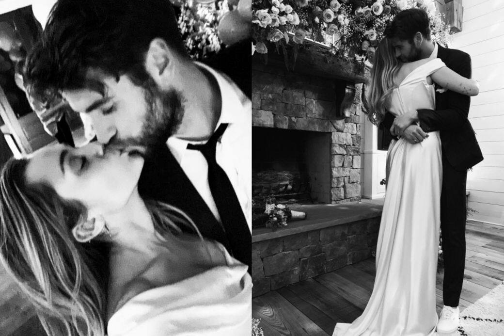 交往9年終於結婚了!Miley Cyrus和Liam Hemsworth聖誕夜前夕低調舉行婚禮 交往9年終於結婚了!Miley Cyrus和Liam Hemsworth聖誕夜前夕低調舉行婚禮