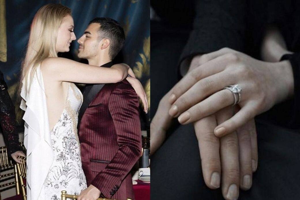 Sophie Turner , Joe Jonas , 權力遊戲 , Game of Thrones , 求婚 , 戒指 , 結婚 Sophie Turner , Joe Jonas , 權力遊戲 , Game of Thrones , 求婚 , 戒指 , 結婚