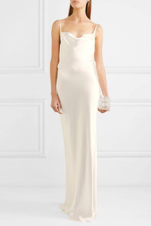 GalvanSilk satin maxi gown - £1,295 GalvanSilk satin maxi gown - £1,295