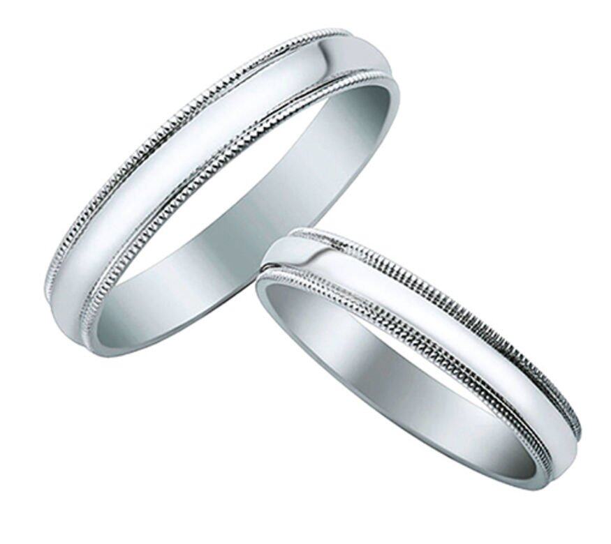 鉑金對戒 (Emperor Jewellery) 鉑金對戒 (Emperor Jewellery)