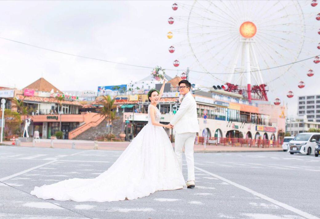 周邊景點也別忘了拍拍照喔因為結婚的教堂就在沖繩的熱鬧景點「美國 周邊景點也別忘了拍拍照喔因為結婚的教堂就在沖繩的熱鬧景點「美國