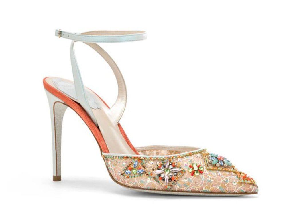Larissa Lace Ankle Strap Pump Larissa Lace Ankle Strap Pump