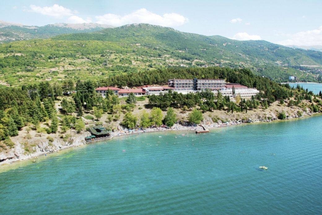 Hotel Inex Gorica的私人湖灘極引人入勝,就算不踏出酒店範圍都能享受甜蜜假期。 Hotel Inex Gorica的私人湖灘極引人入勝,就算不踏出酒店範圍都能享受甜蜜假期。