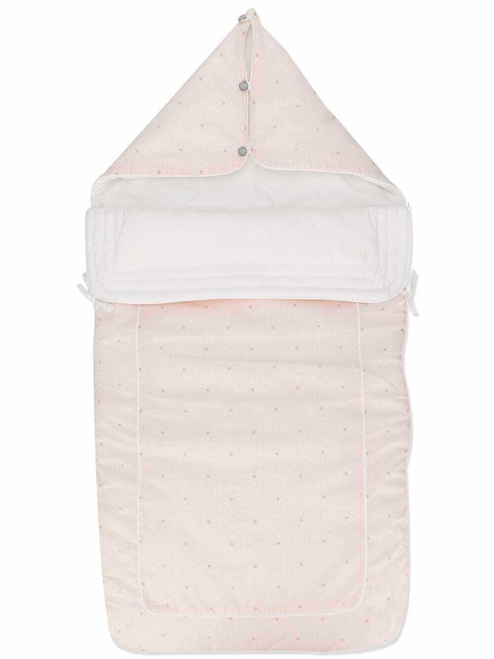 Lanvin Enfant JL maze print padded sleep bag