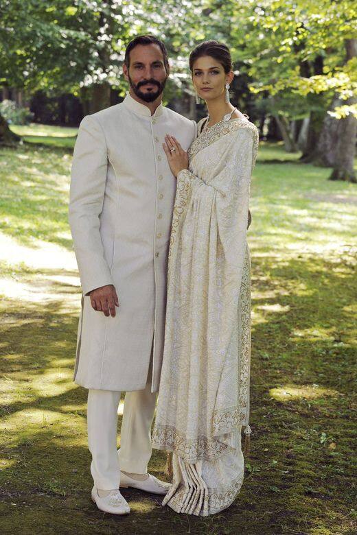 Prince Rahim Aga Khan和美國模特兒Salwa Aga Khan的婚禮在貝勒里夫城堡舉行,只邀請了朋 Prince Rahim Aga Khan和美國模特兒Salwa Aga Khan的婚禮在貝勒里夫城堡舉行,只邀請了朋