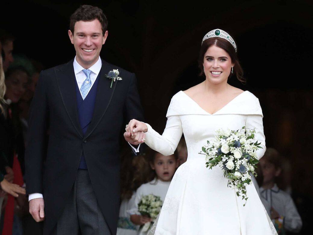 英女王的「野馬孫女」!尤金妮公主的王室婚禮、新娘造型大解構 英女王的「野馬孫女」!尤金妮公主的王室婚禮、新娘造型大解構