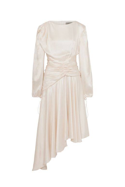 Preen - Ruched Silk Satin Dress £995 (約9,950港幣) Preen - Ruched Silk Satin Dress £995 (約9,950港幣)