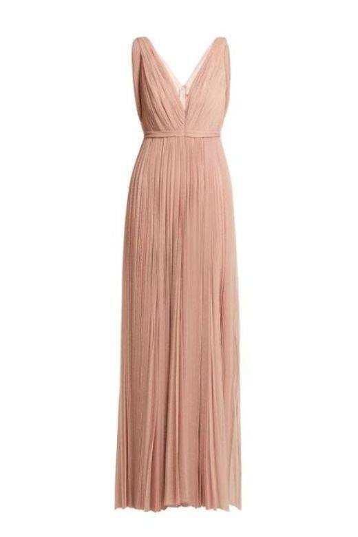 Maria Lucia Hohan - Leona pleated polka-dot tulle gown £670 (約6,700港幣) Maria Lucia Hohan - Leona pleated polka-dot tulle gown £670 (約6,700港幣)