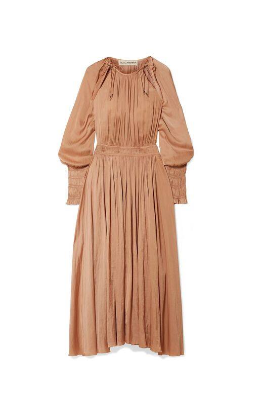 Ulla Johnson - Adonia sateen maxi dress £550 (約5,500港幣) Ulla Johnson - Adonia sateen maxi dress £550 (約5,500港幣)