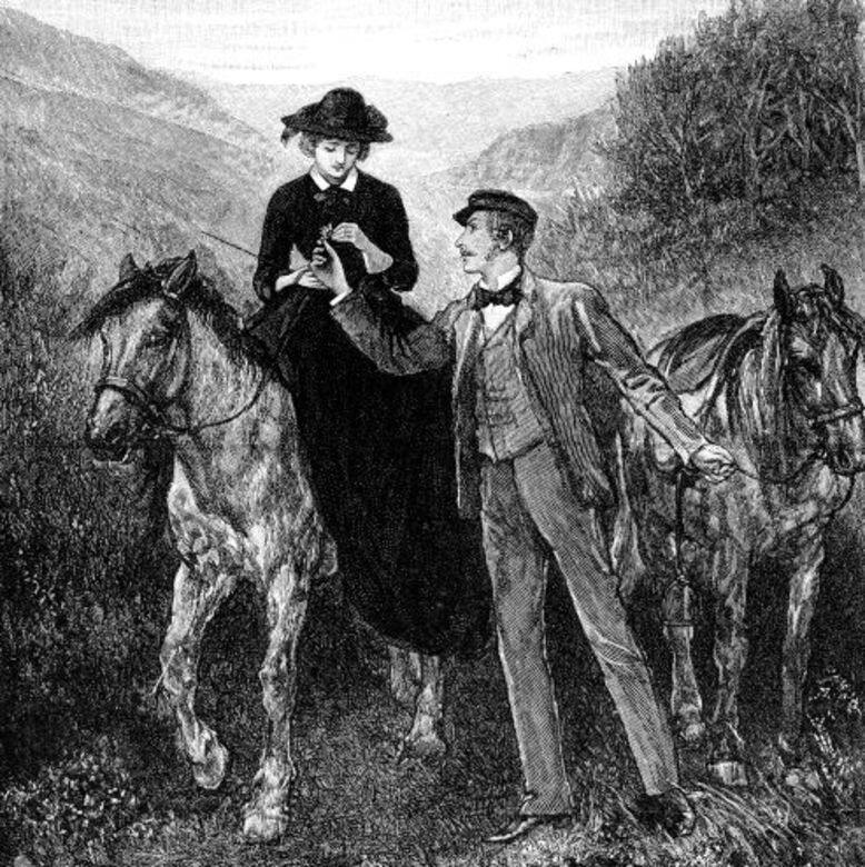 維多利亞女王的女兒維多利亞長公主,於1856年與德國的腓特烈三世訂婚 維多利亞女王的女兒維多利亞長公主,於1856年與德國的腓特烈三世訂婚