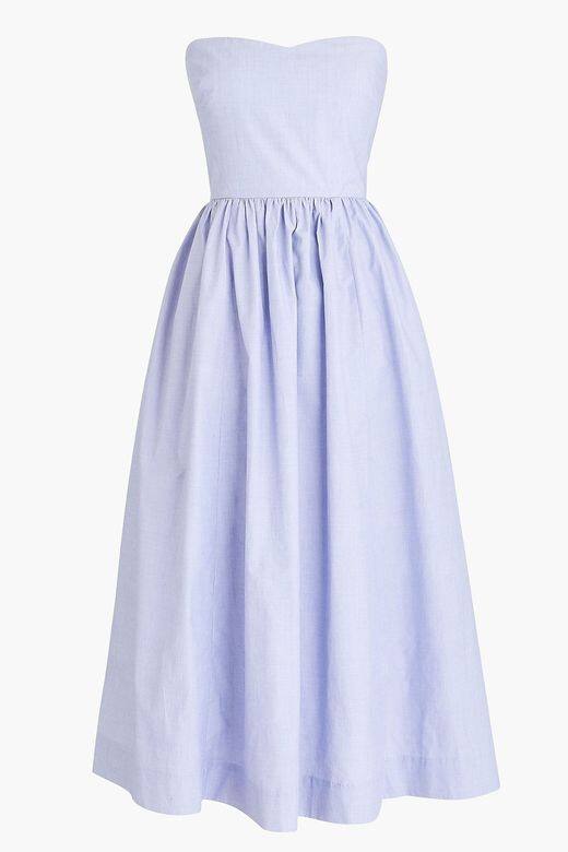 J.Crew 無肩帶連身裙 USD$98 (jcrew.com) J.Crew 無肩帶連身裙 USD$98 (jcrew.com)