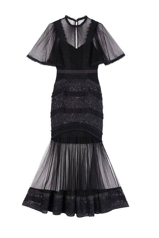 Three Floor 黑色透視裙- £475（約4,750港幣）