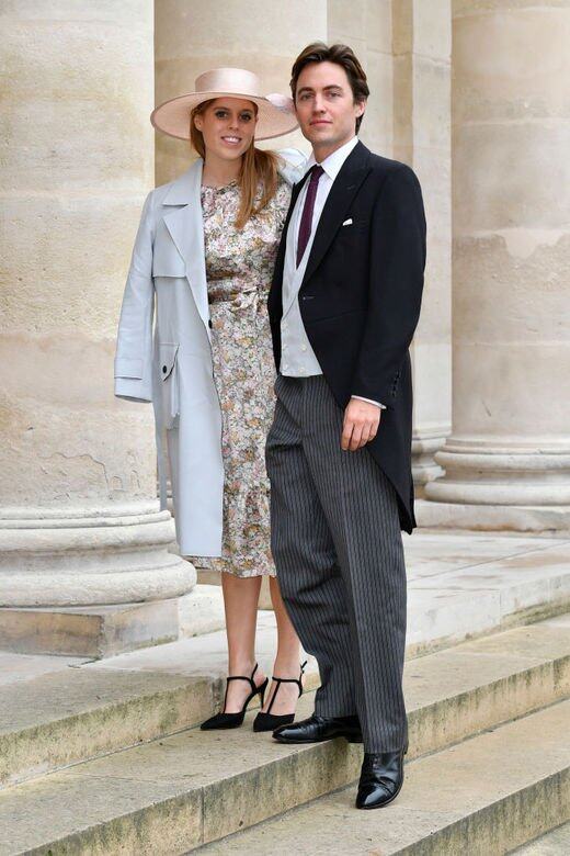 在眾多名媛貴族之中,英國皇室Princess Beatrice和她的未婚夫Edoardo Mapelli Mozzi是焦點之一,兩 在眾多名媛貴族之中,英國皇室Princess Beatrice和她的未婚夫Edoardo Mapelli Mozzi是焦點之一,兩