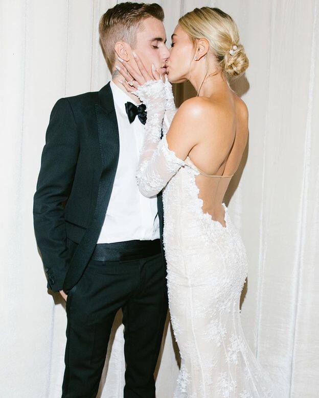 Justin Bieber與Hailey Bieber在9月30日正式舉辦婚禮，這對新婚夫婦陸續在IG公開更多
