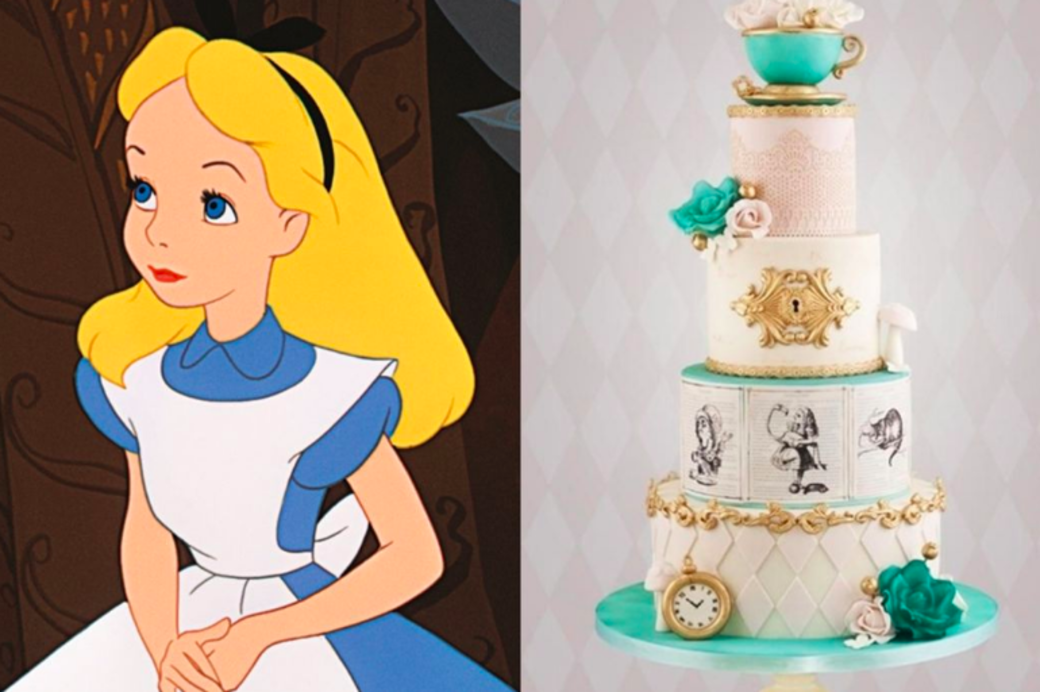 《愛麗絲夢遊仙境》(Alice in Wonderland)Photo: Little Cherry Cake Company 《愛麗絲夢遊仙境》(Alice in Wonderland)Photo: Little Cherry Cake Company