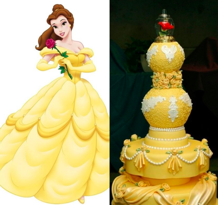 《美女與野獸》(Beauty and the Beast)Photo: Carrie's Cakes 《美女與野獸》(Beauty and the Beast)Photo: Carrie's Cakes