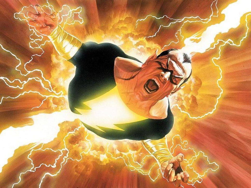 黑亞當以「SHAZAM!」變身,第一個字母「S」,本來在沙贊身上是「Solomon」的智慧,但黑亞當的 黑亞當以「SHAZAM!」變身,第一個字母「S」,本來在沙贊身上是「Solomon」的智慧,但黑亞當的