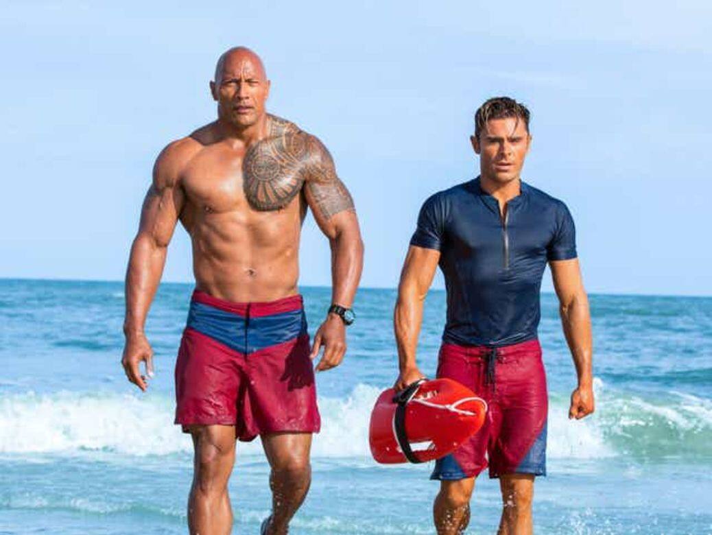 奇在《沙灘拯救隊》的另一主角——The Rock (Dwayne Johnson),居然榜上無名?大概是因為The Rock只 奇在《沙灘拯救隊》的另一主角——The Rock (Dwayne Johnson),居然榜上無名?大概是因為The Rock只