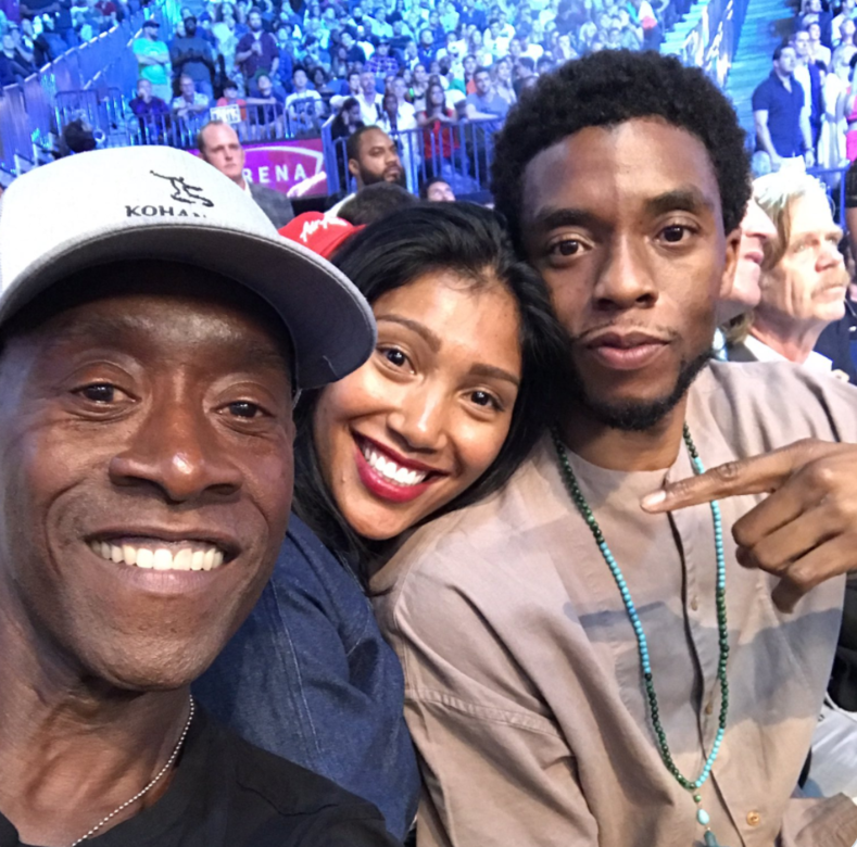 在Marvel飾演War Machine的Don Cheadle也在社交媒體表示深切哀悼,在此希望Chadwick Boseman的家人 在Marvel飾演War Machine的Don Cheadle也在社交媒體表示深切哀悼,在此希望Chadwick Boseman的家人