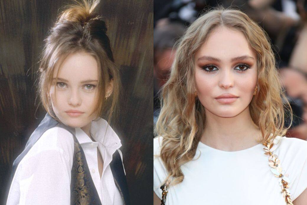 現在是時尚圈炙手可熱的模特兒的Lily Rose Depp,長著一副厭世臉,原來是遺傳 現在是時尚圈炙手可熱的模特兒的Lily Rose Depp,長著一副厭世臉,原來是遺傳
