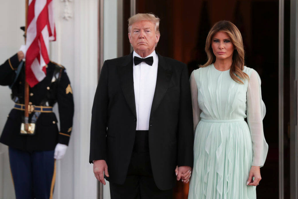 作為第一夫人的Melanie Trump,向來都要陪着特朗普出席大大小小的活動,但她一 作為第一夫人的Melanie Trump,向來都要陪着特朗普出席大大小小的活動,但她一