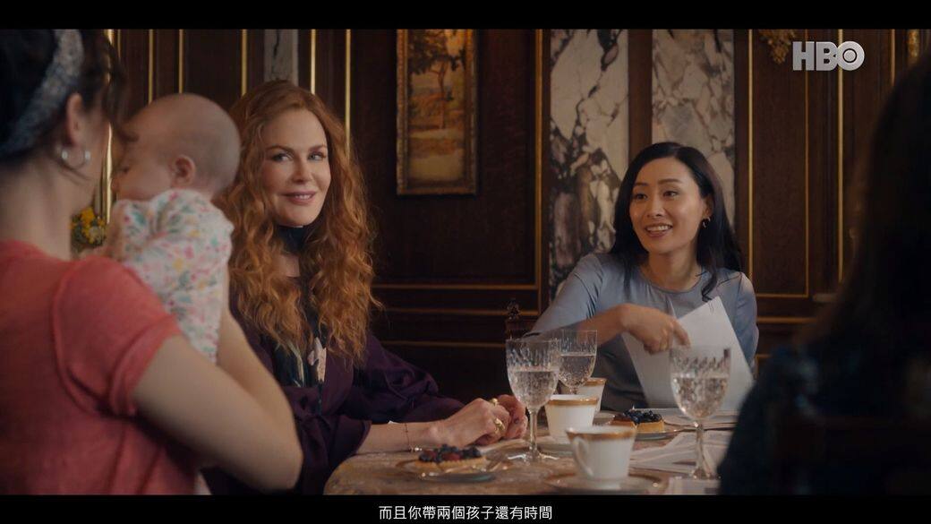 在《The Undoing》首集中,法拉跟妮歌不但有對手戲,更有多句流利英語對白,包括「That 在《The Undoing》首集中,法拉跟妮歌不但有對手戲,更有多句流利英語對白,包括「That