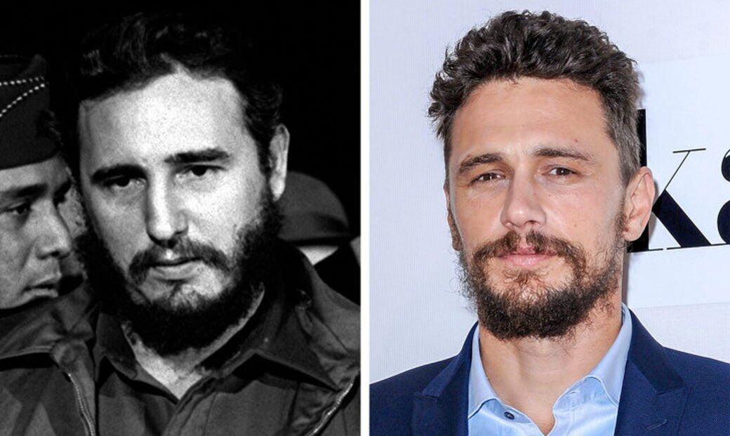 James Franco出名扮鬼扮馬，下次可試試扮演古巴革命領袖卡斯特羅（Fidel Castro）。