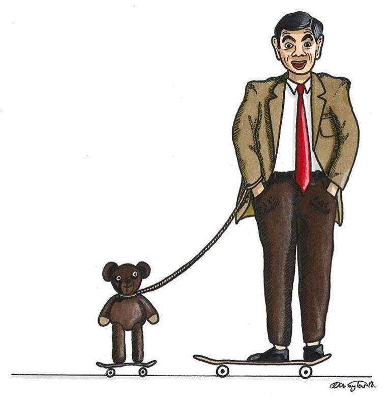 Rowan Atkinson 曾言道他的口吃時好時壞 Rowan Atkinson 曾言道他的口吃時好時壞