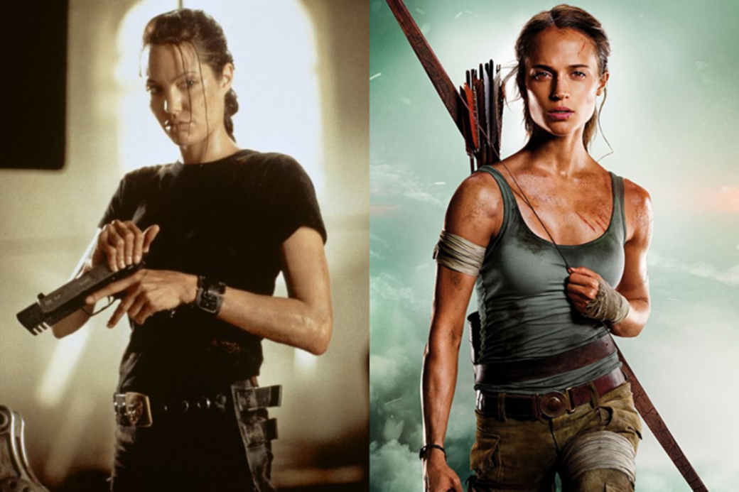 Angelina Jolie, Alicia Vikander, 盜墓者羅拉 Angelina Jolie, Alicia Vikander, 盜墓者羅拉