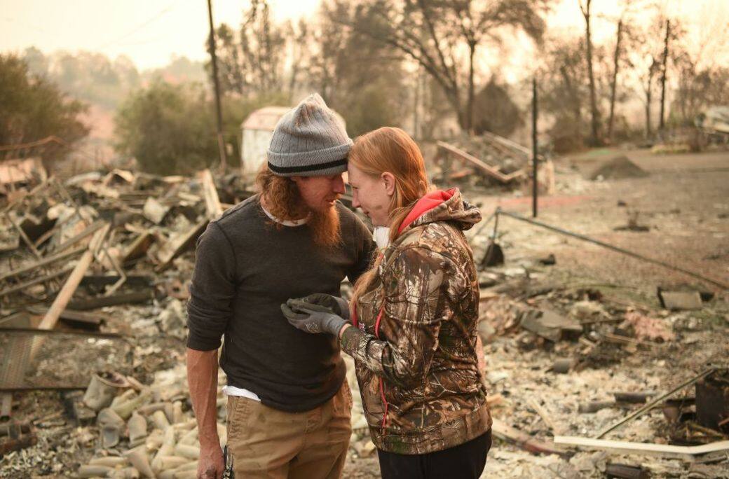 這次被稱為「Camp Fire」的山火最先發生在加州首府薩克拉門托北面約128公里 這次被稱為「Camp Fire」的山火最先發生在加州首府薩克拉門托北面約128公里