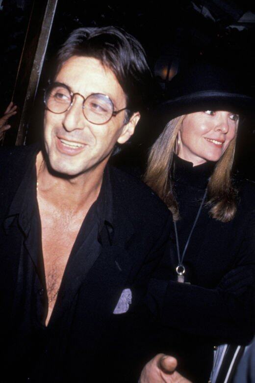 Diane Keaton vs Al Pacino1972-1989今年已經78歲的Al Pacino，在70年代拍攝《教父》系列中，與Diane Keaton